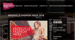 Desktop Screenshot of knoxvillefashionweek.com